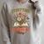 Book Lover Reader Bookish Floral Storytime Is Kinda My Thing Raglan Sleeve Sweatshirt Heather Forest