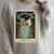 Book Lover Reading Trash Readers Book Club Tarot Card Raglan Sleeve Sweatshirt Heather Forest