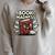 Book Madness Reading Lover School Humor Raglan Sleeve Sweatshirt Heather Forest