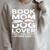 Book Mom Dog Lover Paws And Pages Forever Premium Tri-Blend Raglan Sleeve Sweatshirt Heather Forest