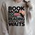 Book Mom Dog Lover Reading While My Dog Waits Premium Tri-Blend Raglan Sleeve Sweatshirt Heather Forest