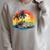 Book Paradise Tropical Island Beach Ocean Summer Reading Raglan Sleeve Sweatshirt Heather Forest
