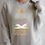 Book Queen Book Lovers Bookworm Reading Novelty Shirt Raglan Sleeve Sweatshirt Heather Forest