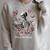 Book Are My Therapy Skeleton Book Reading Floral Butterfly Raglan Sleeve Sweatshirt Heather Forest