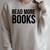 Book Reader Read More Books Raglan Sleeve Sweatshirt Heather Forest