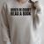Book Reader When In Doubt Read A Book Raglan Sleeve Sweatshirt Heather Forest
