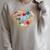 Book Reading Bookworm Reader Literature Heart Raglan Sleeve Sweatshirt Heather Forest