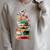Book Stack With Flowers Reading Lover Bookish Raglan Sleeve Sweatshirt Heather Forest