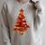 All Booked For Christmas Book Premium Tri-Blend Raglan Sleeve Sweatshirt Heather Forest