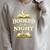 Booked For The Night Reading Quote Book Lovers Raglan Sleeve Sweatshirt Heather Forest