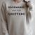 Bookmarks Are For Quitters Book Club Reader Saying Raglan Sleeve Sweatshirt Heather Forest