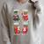Bookmas Christmas Book Tree Shirt Socks Bookworm Raglan Sleeve Sweatshirt Heather Forest