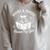 Books & Bones Forever My Type Skull Premium Tri-Blend Raglan Sleeve Sweatshirt Heather Forest