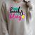 Books And Bling Raglan Sleeve Sweatshirt Heather Forest