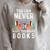You Can Never Have Too Many Books Book Lover Men Women Kids Raglan Sleeve Sweatshirt Heather Forest