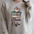 Books And Coffee Raglan Sleeve Sweatshirt Heather Forest