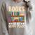Books Are My Happy Place Raglan Sleeve Sweatshirt Heather Forest