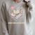 Books And Pajamas Reading Bedtime Raglan Sleeve Sweatshirt Heather Forest