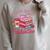 Books Are My Valentine Coquette Bow Bookworm Pink Books Raglan Sleeve Sweatshirt Heather Forest