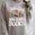 Bookworm Book Just A Girl Who Loves Books Raglan Sleeve Sweatshirt Heather Forest