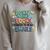 Born To Read Books Forced To Read Emails Book Lover Raglan Sleeve Sweatshirt Heather Forest