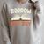 Borrow Not Buy Borrow Books Reading Lover Raglan Sleeve Sweatshirt Heather Forest