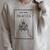 Bram Stoker's Dracula 1897 Original Book Cover Line Art Raglan Sleeve Sweatshirt Heather Forest