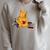 Capybara Reading Books Raglan Sleeve Sweatshirt Heather Forest