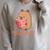 CapyFun Books Are The Only Treasure I Need Capybara Kids Raglan Sleeve Sweatshirt Heather Forest