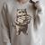Cat Book Lover Reading Men Women Kids Raglan Sleeve Sweatshirt Heather Forest
