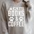 Cat Lover Cats Books And Coffee Raglan Sleeve Sweatshirt Heather Forest Cat Lover Cats Books And Coffee Raglan Sleeve Sweatshirt Heather Forest