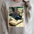 Cat Teacher Student School Last Day Books First 100th Day Raglan Sleeve Sweatshirt Heather Forest