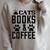 Cats Books And Coffee Reading Raglan Sleeve Sweatshirt Heather Forest