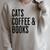 Cats Coffee And Books Raglan Sleeve Sweatshirt Heather Forest Cats Coffee And Books Raglan Sleeve Sweatshirt Heather Forest