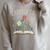 Chapter 10th Birthday Bookworm 10 Years Old For Book Lovers Raglan Sleeve Sweatshirt Heather Forest