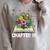 Chapter 11th Birthday Bookworm 11 Years Old For Book Loves Raglan Sleeve Sweatshirt Heather Forest
