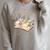 Chapter 6 Years Old For Book Lover 6th Birthday Bookworm Raglan Sleeve Sweatshirt Heather Forest