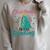 Christmas Is For Reading Books Christmas Tree Books Raglan Sleeve Sweatshirt Heather Forest