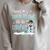 Christmas Reading Tee Snowman Librarian Book Lover Reader Raglan Sleeve Sweatshirt Heather Forest