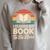 I Closed My Book To Be Here Reading Premium Tri-Blend Raglan Sleeve Sweatshirt Heather Forest