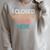 I Closed My Book To Be Here Sarcastic Raglan Sleeve Sweatshirt Heather Forest