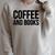 Coffee Book Reader Coffee And Books Raglan Sleeve Sweatshirt Heather Forest