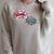 Comic Book POW Shirt BOOM Retro Superhero Costume Raglan Sleeve Sweatshirt Heather Forest