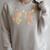 Consejera Escolar Cute Floral Counselor With Books & Owl Raglan Sleeve Sweatshirt Heather Forest