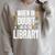 Cool Book Reader Men Women Library Themed Bookworm Librarian Raglan Sleeve Sweatshirt Heather Forest