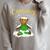 Corduroy Teddy Bear In The Snow Christmas Children's Book Raglan Sleeve Sweatshirt Heather Forest
