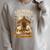 Cozy Ghouls Bookish Halloween Gazebo Scene Raglan Sleeve Sweatshirt Heather Forest