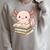 Cute Axolotl Reading Books Shirt Kawaii Axolotl Lover Raglan Sleeve Sweatshirt Heather Forest