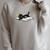 Cute Book Cat Book Lover Floral Teacher Life Women Raglan Sleeve Sweatshirt Heather Forest