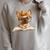 Cute Bulldog Reading Dog Book Lover Animal Graphic French Raglan Sleeve Sweatshirt Heather Forest